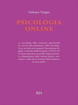 cover image of Psicologia online